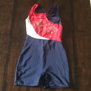 Gymnastics leotard
